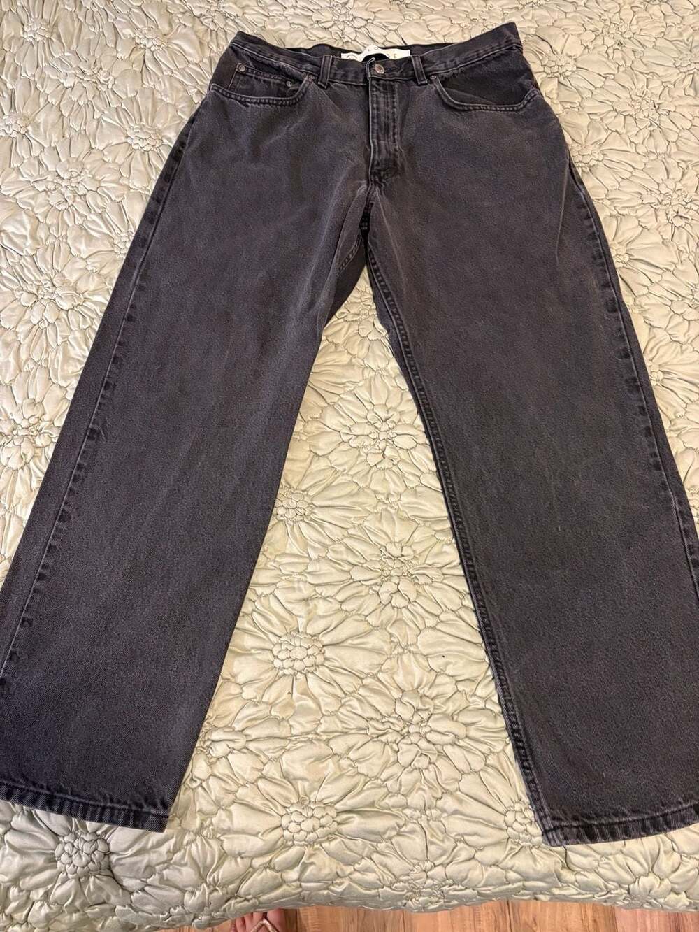 Arizona Jeans Vintage Loose Jeans Black Denim 36x32